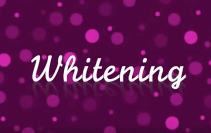 Video cover image - Teeth whitening treatment